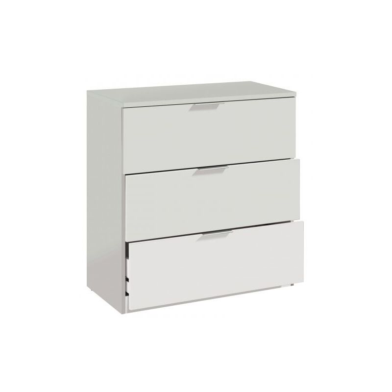 foto del prodotto kit cassettone 3 cassetti 80x38x77 bianco