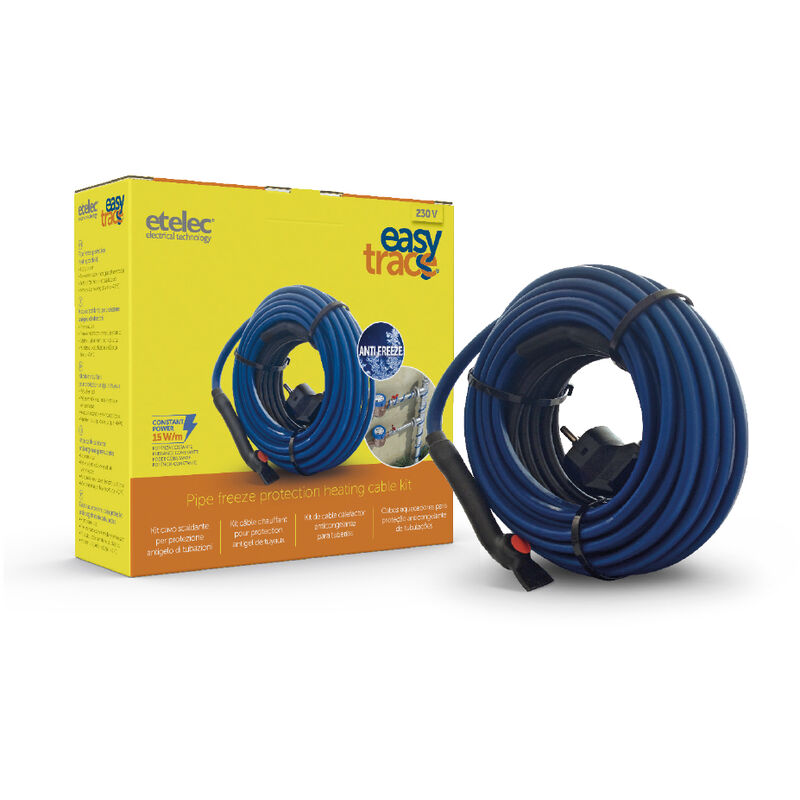 foto del prodotto kit cavo scaldante antigelo, 15w m l. 8m