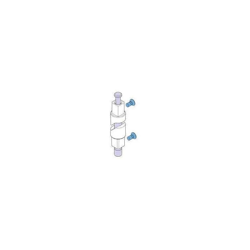 foto del prodotto kit cerniera con viti per novellini young 2bgs e 1bs a muro