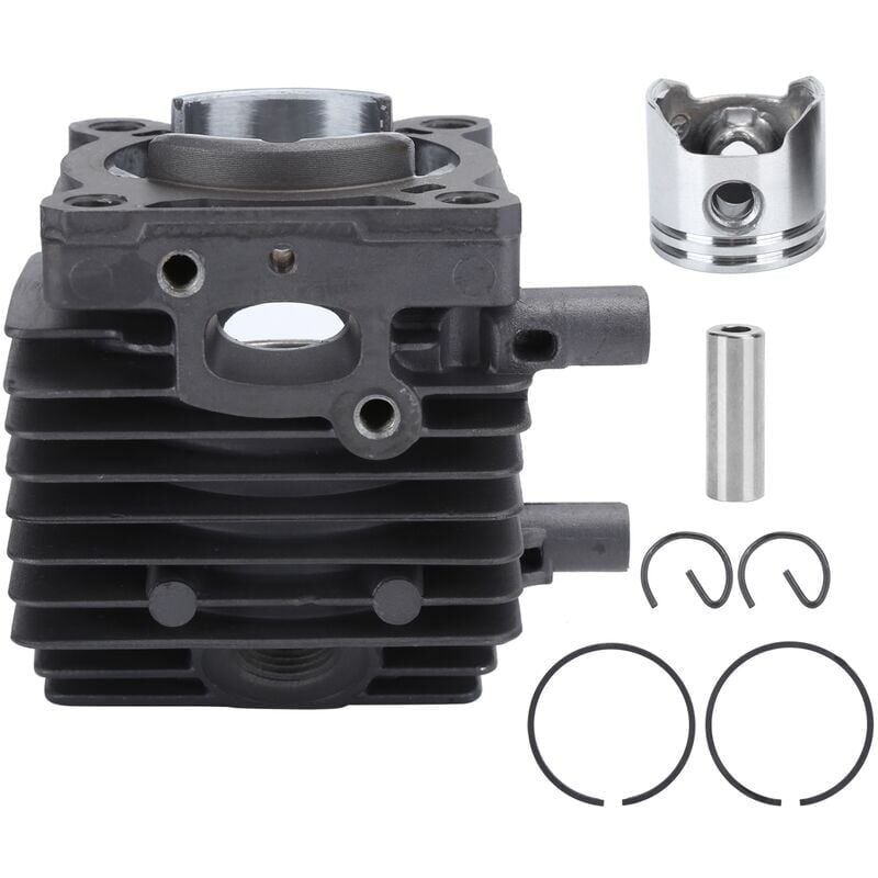 foto del prodotto kit cilindro pistone di ricambio adatto per stihl fs75 fs80 fs85 hs75 34 mm parti tosaerba