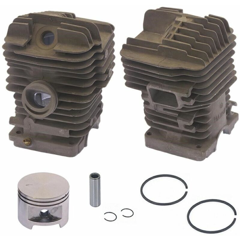 foto del prodotto kit cilindro pistone segmenti motore motosega 039 ms390 49mm stihl 11270201213