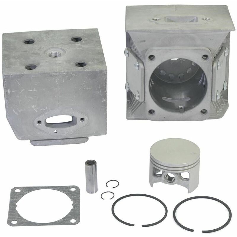 foto del prodotto kit cilindro pistone segmenti motore soffiatore eb800 d. 53 mm kasei eb 800 e.1.3