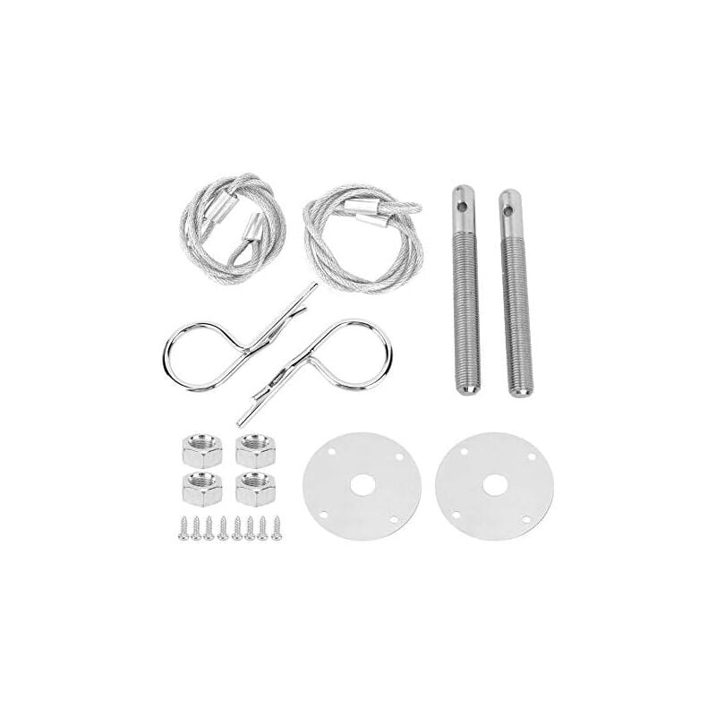 foto del prodotto kit clip di chiusura per cofano motore in acciaio inossidabile kit clip di chiusura per cofano auto