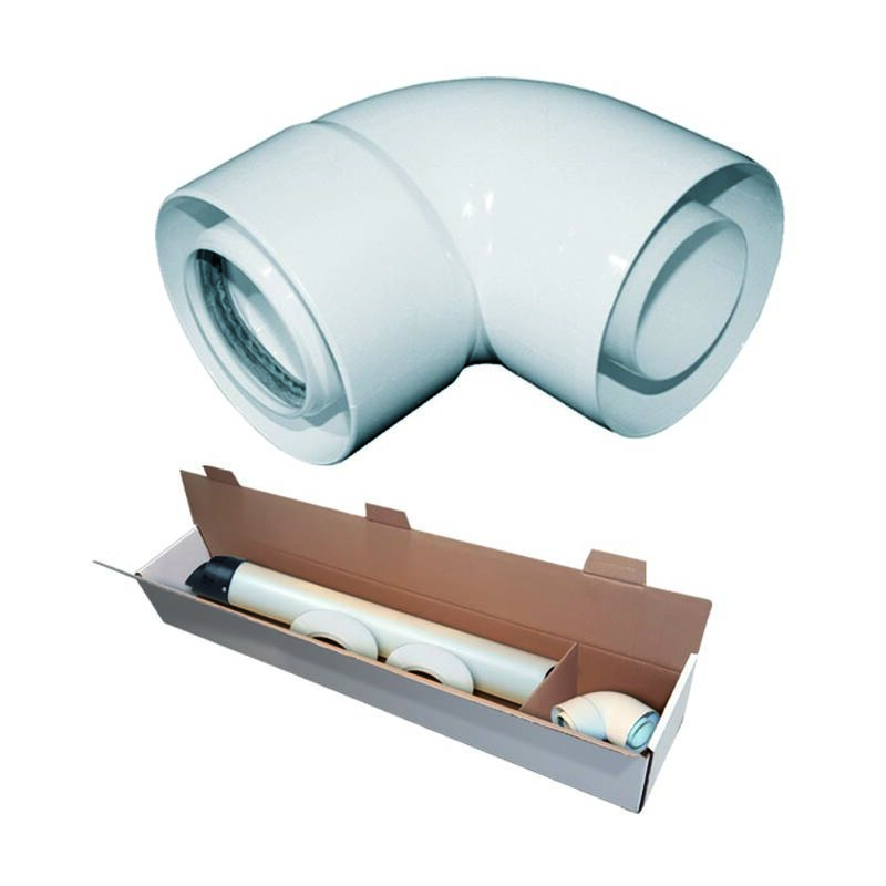 foto del prodotto kit coax pp/pvc-kit3 scarico a parete
