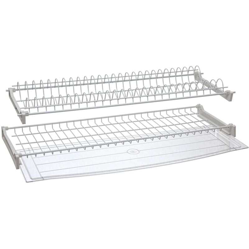 foto del prodotto kit colapiatti alluminio cromato standard 86 cm