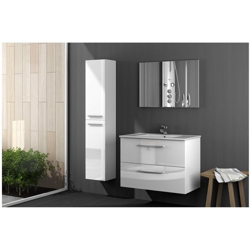 foto del prodotto kit colonna bagno aruba 2a cm.30x25x150hbianc