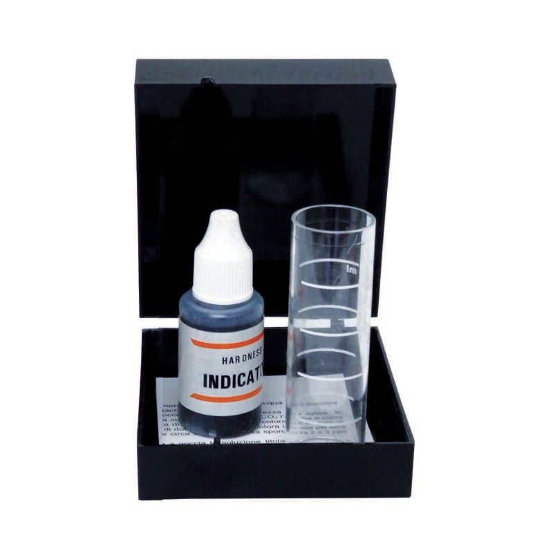 foto del prodotto kit colorimetrico eco per misurazione della durezza dell'acqua