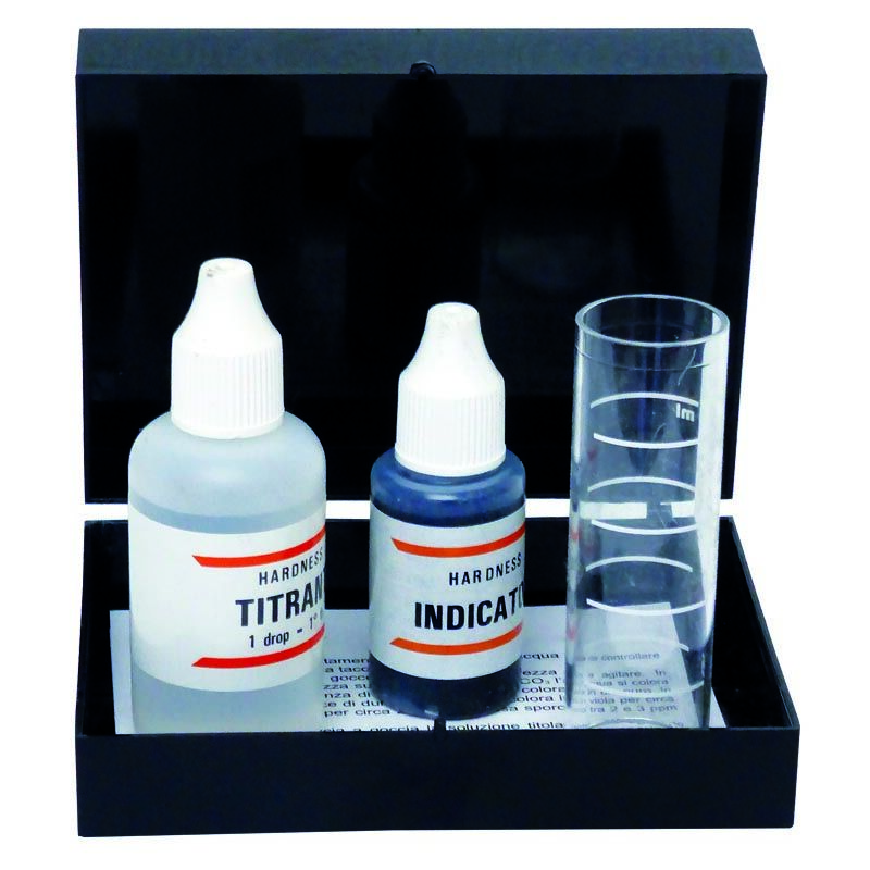 foto del prodotto kit colorimetrico x misura durezza acqua