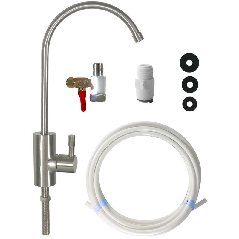 foto del prodotto kit completo di connessione del filtro profine con accessori e rubinetto