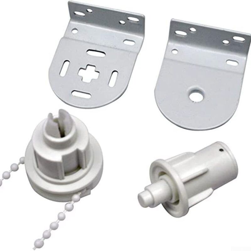 foto del prodotto kit completo di montaggio per tapparelle avvolgibili, compatibile con tubi da 32 mm, robusto 32 mm sollbry