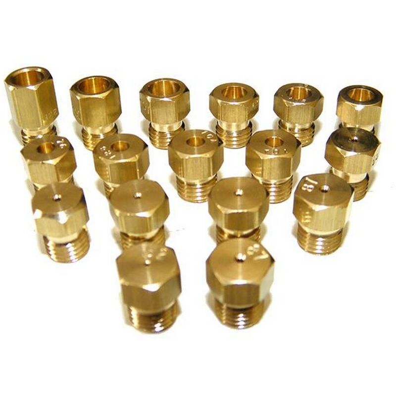 foto del prodotto kit completo iniettore gas naturale butano propano forni, fornelli elettrici e a gas indesit 975593663946748879