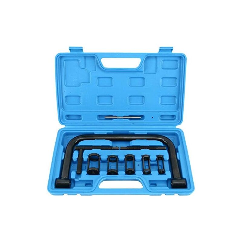foto del prodotto kit compressore molla valvola, set di 10 strumenti per smontaggio compressore
