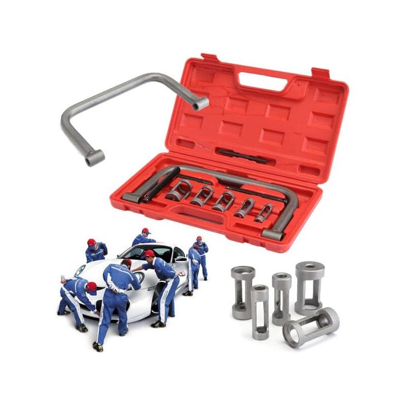 foto del prodotto kit compressore per rimozione molle di valvole per automobili e motocicli