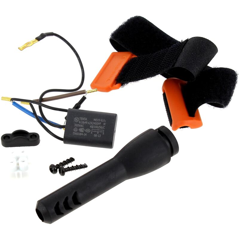 foto del prodotto kit condensatore 0,18 f per levigatrice a.e.g.