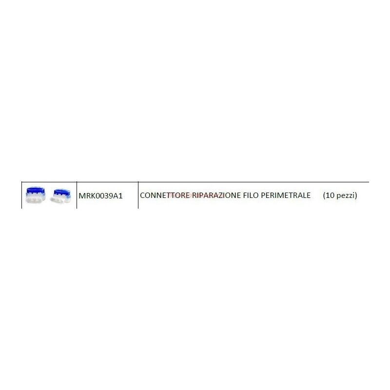 foto del prodotto kit connettori 10 pz riparazione filo perimetrale robot rasaerba robomow