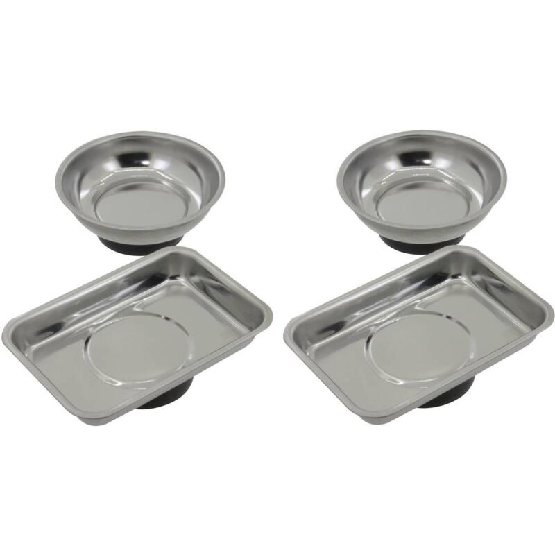 foto del prodotto kit contenitori con magneti 4 pz. donau elektronik rs40 2x 7,5 cm 2x 6,4x9,3 cm