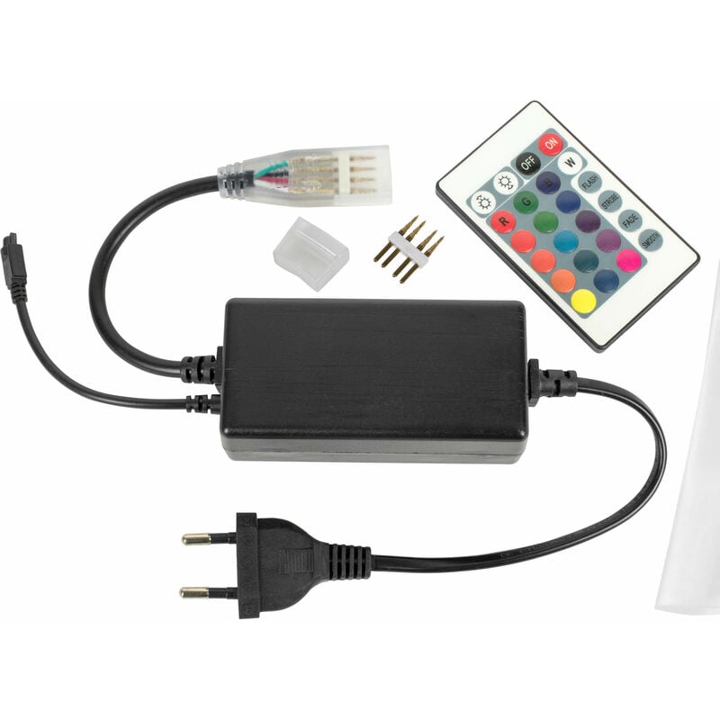 foto del prodotto kit controller rgb w 220v con telecomando 720w