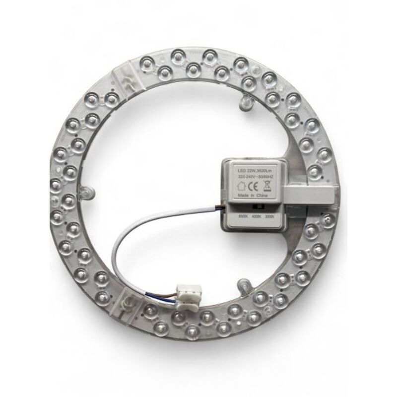 foto del prodotto kit conversione circolina modulo pannello led 22w cct