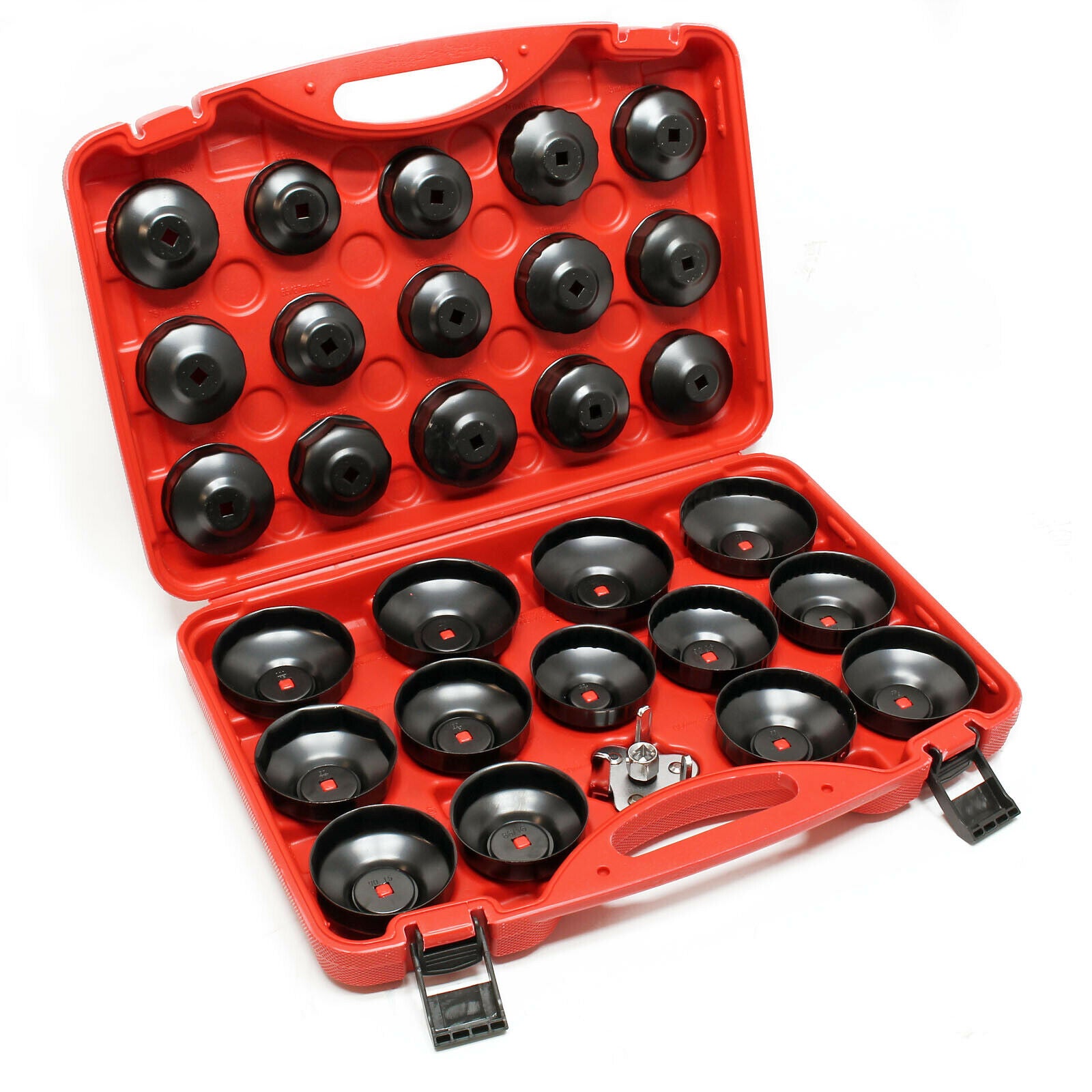 foto del prodotto kit coperchio filtro olio 29 pezzi prese campana in acciaio al carbonio 16 0002760