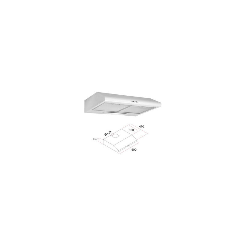 foto del prodotto kit cucina cappa elettrica per cucina cm. 60