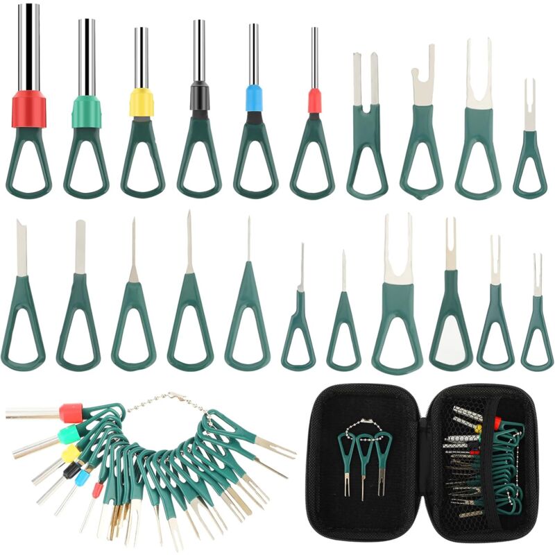 immagine 0 del prodotto kit d outils de retrait de borne automobile, adapt la plupart des connecteurs, appareils m nagers, argent