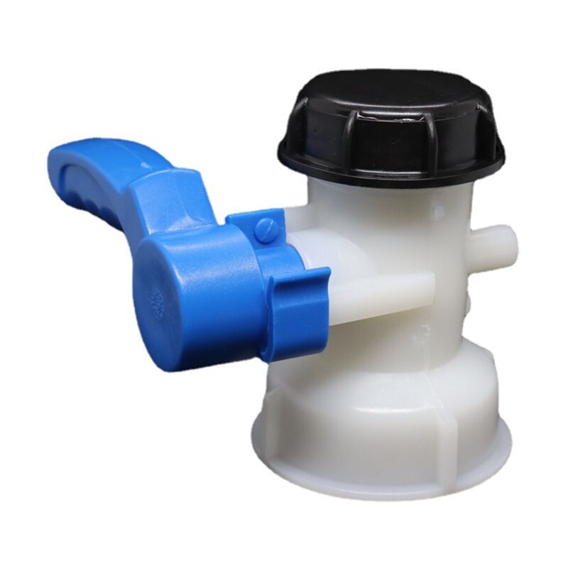 foto del prodotto kit da giardino adattatore ibc dn40 62mm filettatura grossa valvola a sfera valvola di scarico serbatoio acqua piovana per contenitori ibc connettori