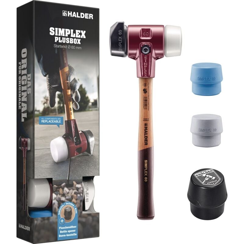 foto del prodotto kit de d marrage marteau souple t te simplex l.180mm d.80mm ho d capsuleur.2 un.
