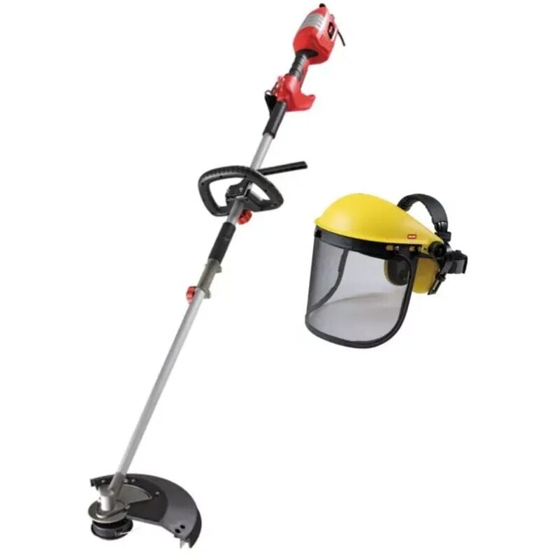 foto del prodotto kit decespugliatore elettrico valex de2700' 1000w e visiera