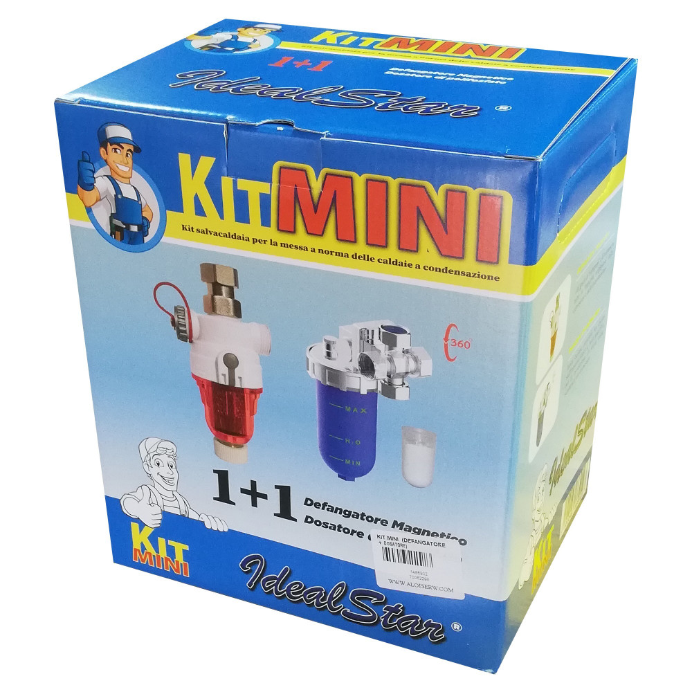 foto del prodotto kit defangatore magnetico + dosatore polifosfati