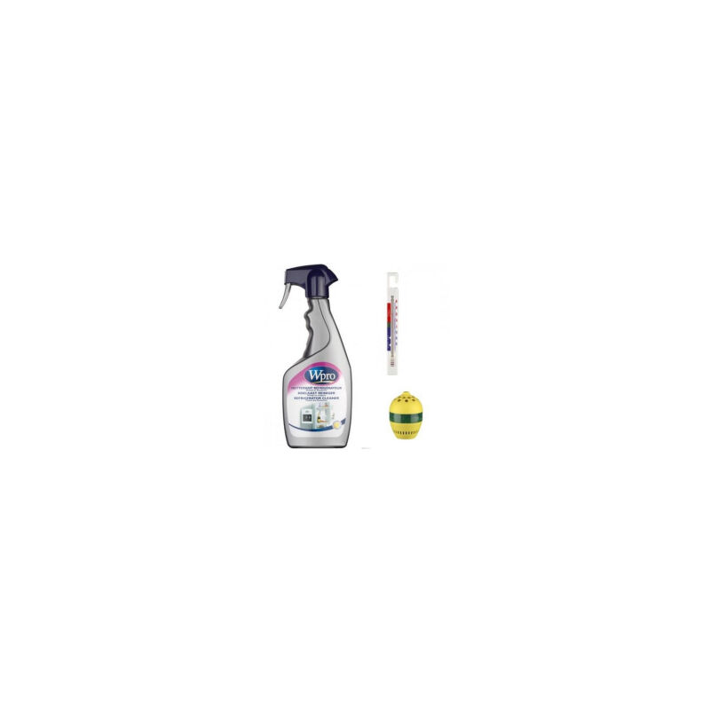 foto del prodotto kit detergente termometro assorbitore odori accessori e prodotti wpro 131800