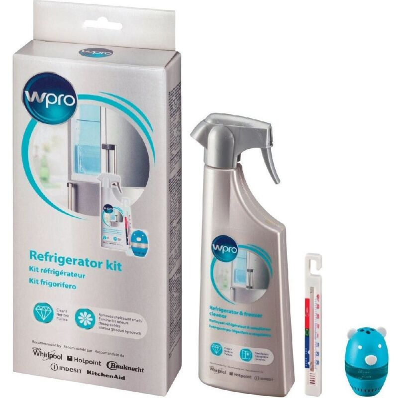 foto del prodotto kit detergente termometro assorbitore odori accessori e prodotti wpro 1318008015250441130