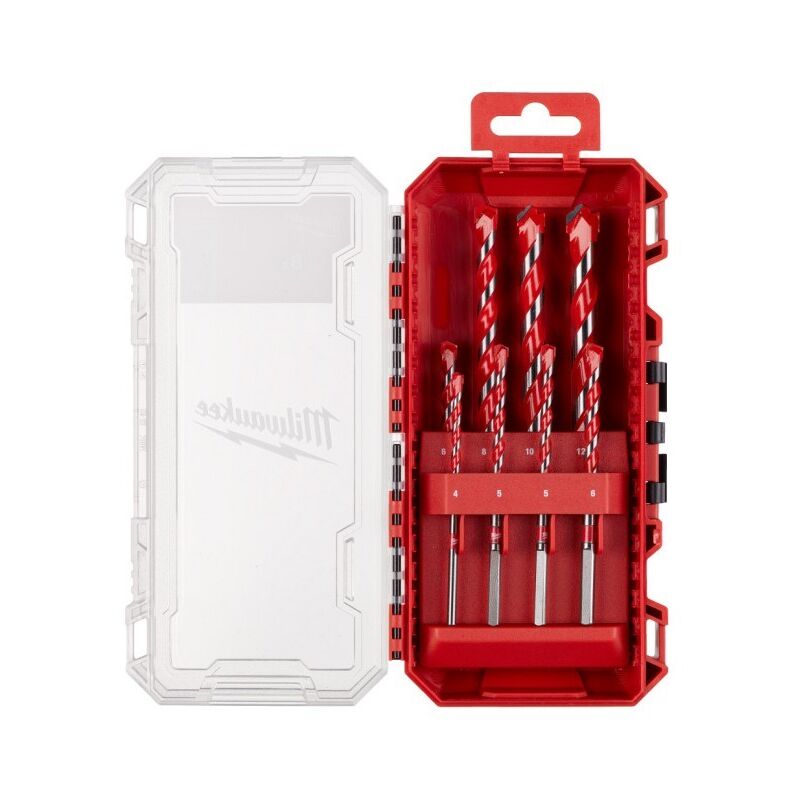 foto del prodotto kit di 8 punte premium per calcestruzzo milwaukee 4932493881
