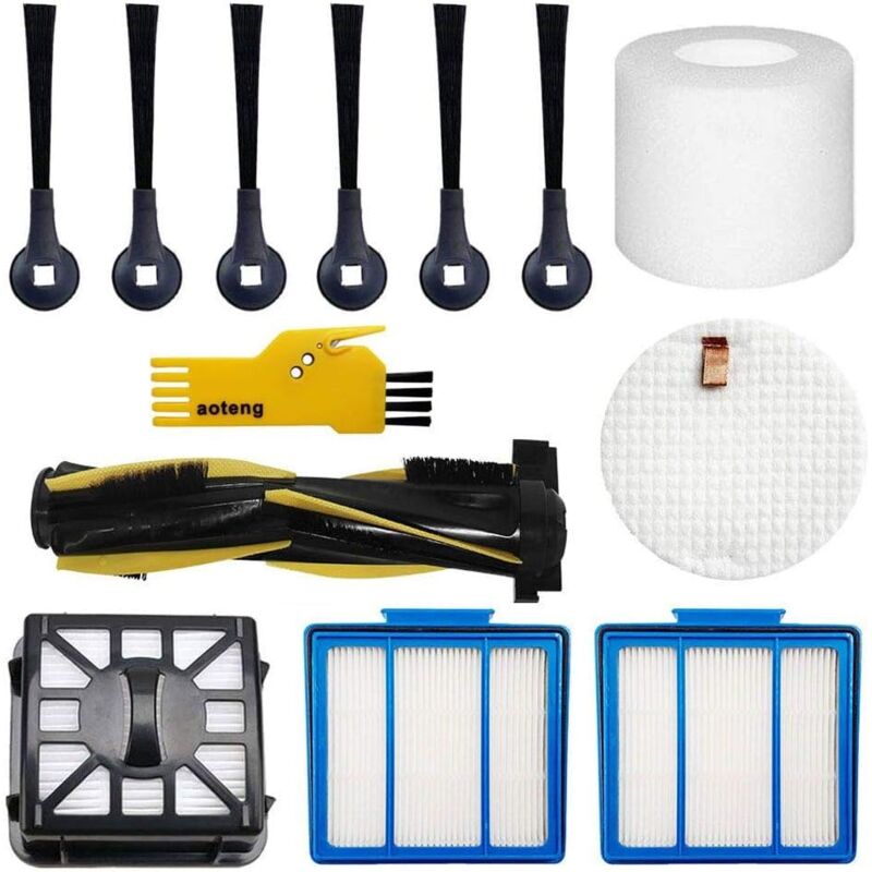 foto del prodotto kit di accessori applicabile per shark iq r101ae rv1001ae iq r101 rv1001 av911s ez av1010ae kit di parti di ricambio per aspirapolvere robot iq