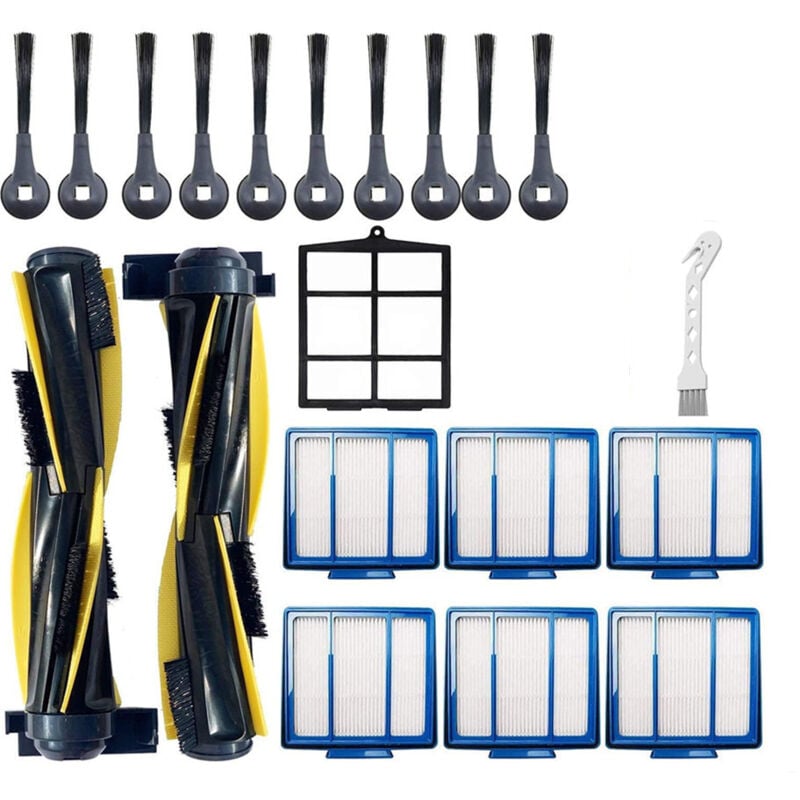 foto del prodotto kit di accessori applicabile per shark iq rv1001ae, shark av911s ez, av1010ae rv1000 rv1001 av970 av993 av1002ae ur1000sr ur1005ae 2 spazzole