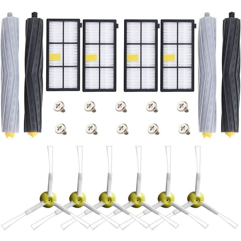 foto del prodotto kit di accessori e parti di ricambio per irobot roomba 800 900 805 850 851 860 865 866 870 871 880 885 890 891 896 960 966 980 robot aspirapolvere 
