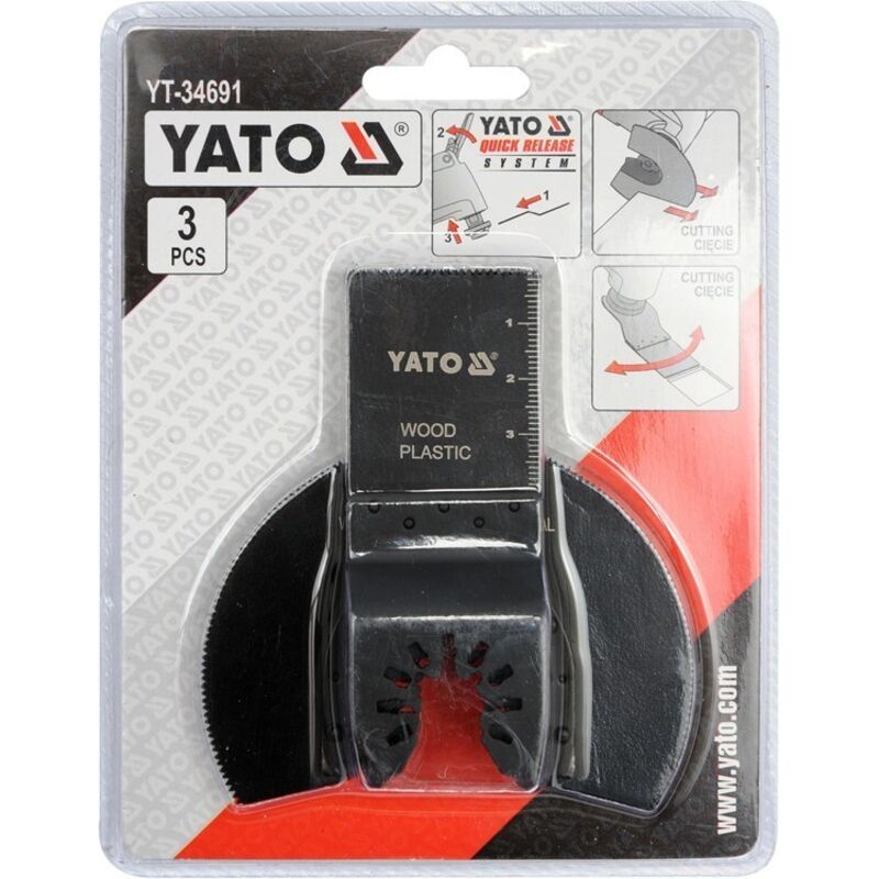 foto del prodotto kit di accessori per il multiutensile yato yt 34691