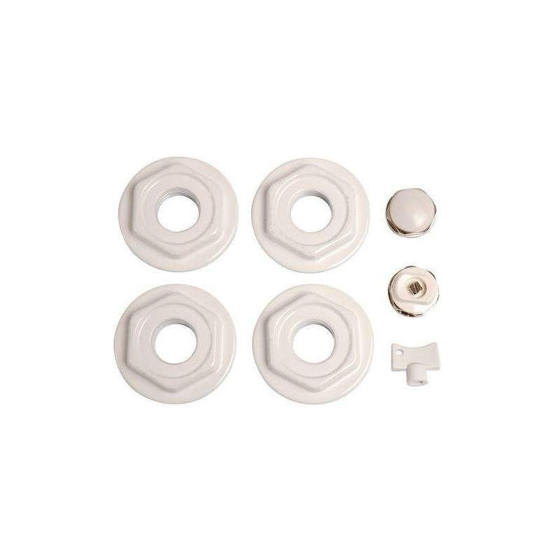 foto del prodotto kit di accessori per radiatori bianchi 26x34, 15x21