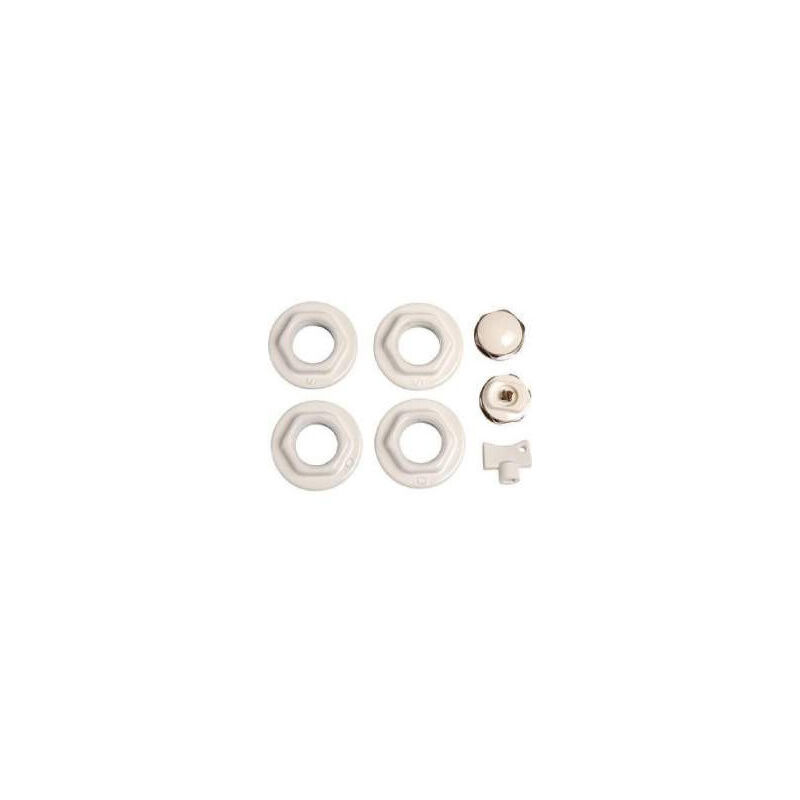foto del prodotto kit di accessori per radiatori bianchi numero 46