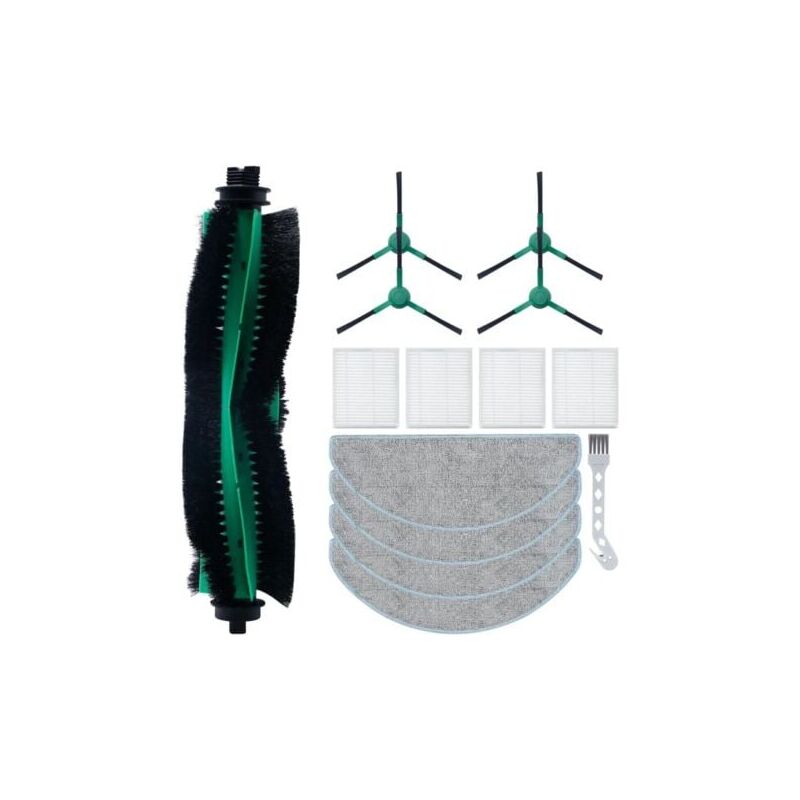 foto del prodotto kit di accessori per robot aspirapolvere irobot roomba combo essential y0112 y0110. ricambi 1 spazzola principale, 4 filtri, 4 spazzole laterali, 4
