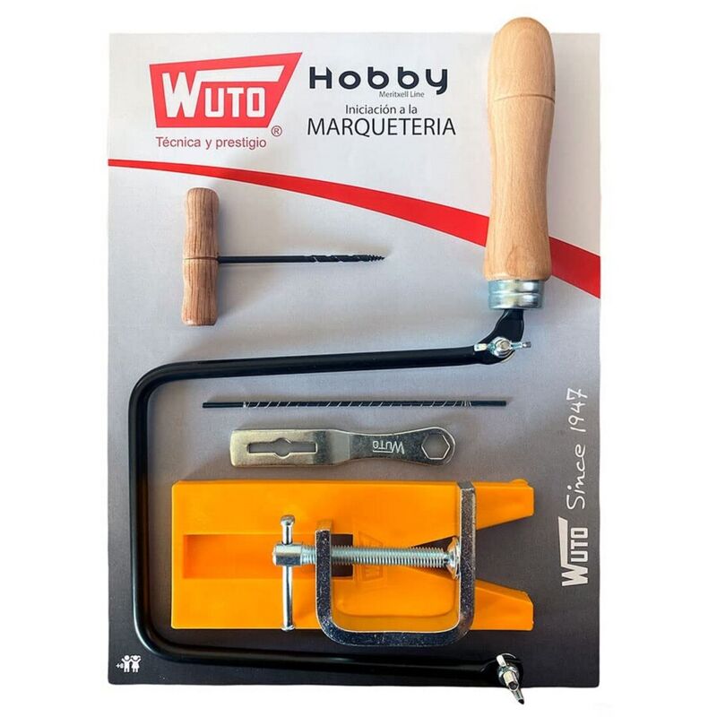 foto del prodotto kit di attrezzi wuto marchetteria 4 pezzi