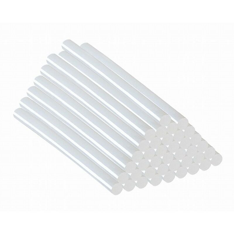 foto del prodotto kit di bastoncini di colla a caldo standard set di cartucce di colla fusibile, ca. 40 pezzi, 1 kg, 11 mm x 250 mm, per pistole incollatrici da