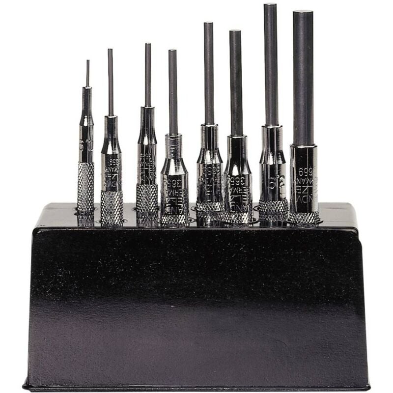 foto del prodotto kit di cacciaspine di 8 pz in supporto di plastica 3659 8 bahco