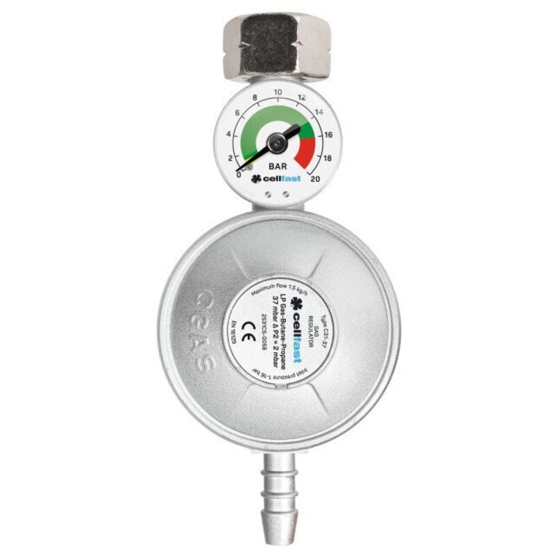 foto del prodotto kit di collegamento propano-butano con manometro - c 52-501