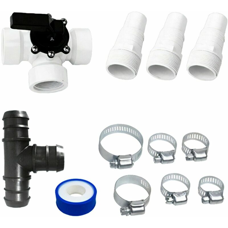 foto del prodotto kit di derivazione per piscina universale per riscaldatori solari, pann arebos