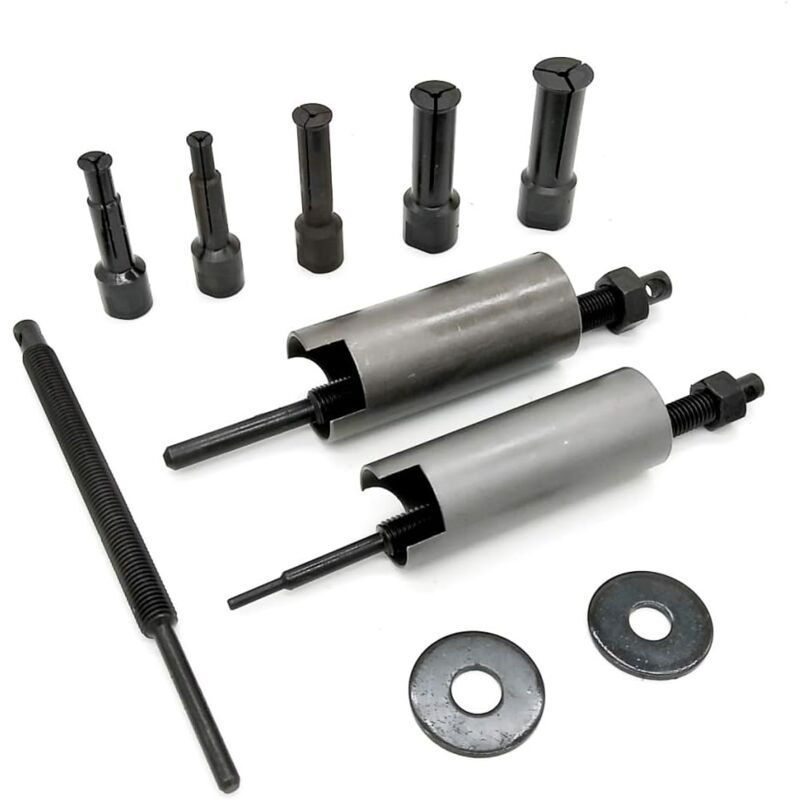 foto del prodotto kit di estrazione universale per cuscinetti interni per motociclette da 9 23 mm, 8 pezzi, set di estrattori per cuscinetti, attrezzo per frizione,