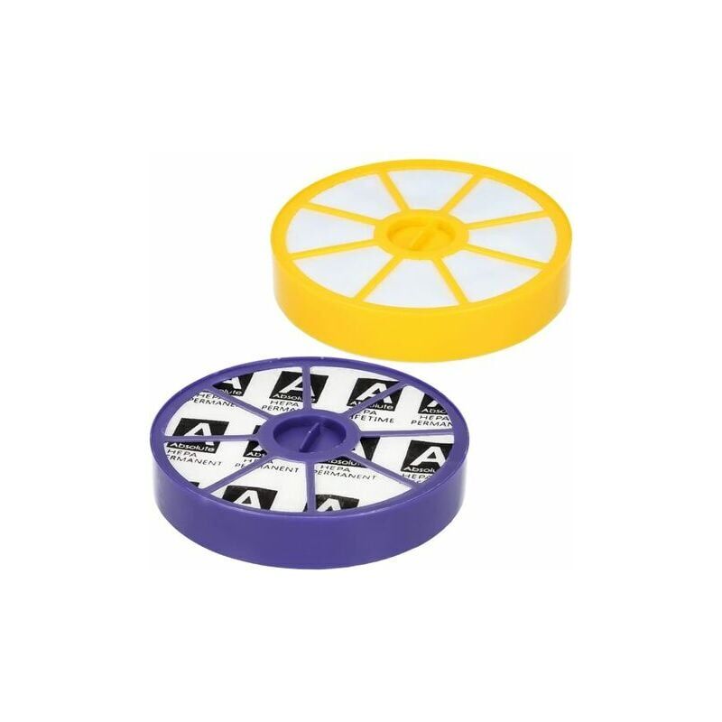 foto del prodotto kit di filtri hepa pre motore e post motore antiallergici ymyny da 2 pezzi per aspirapolvere dyson dc05 dc08