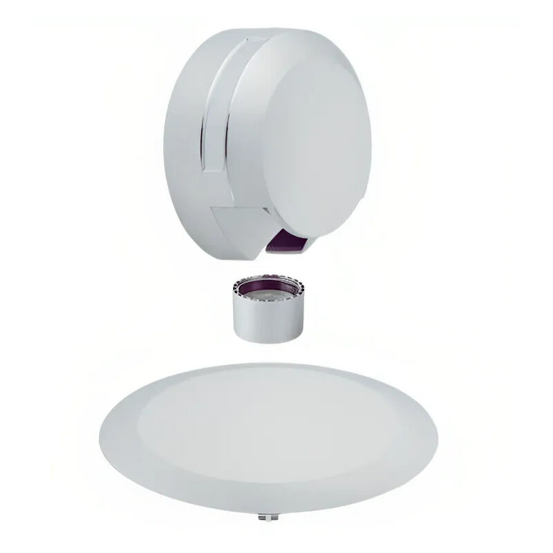 foto del prodotto kit di finitura geberit per scarico vasca, comando rotante, ingresso acqua e coperchio di scarico, cromo lucido