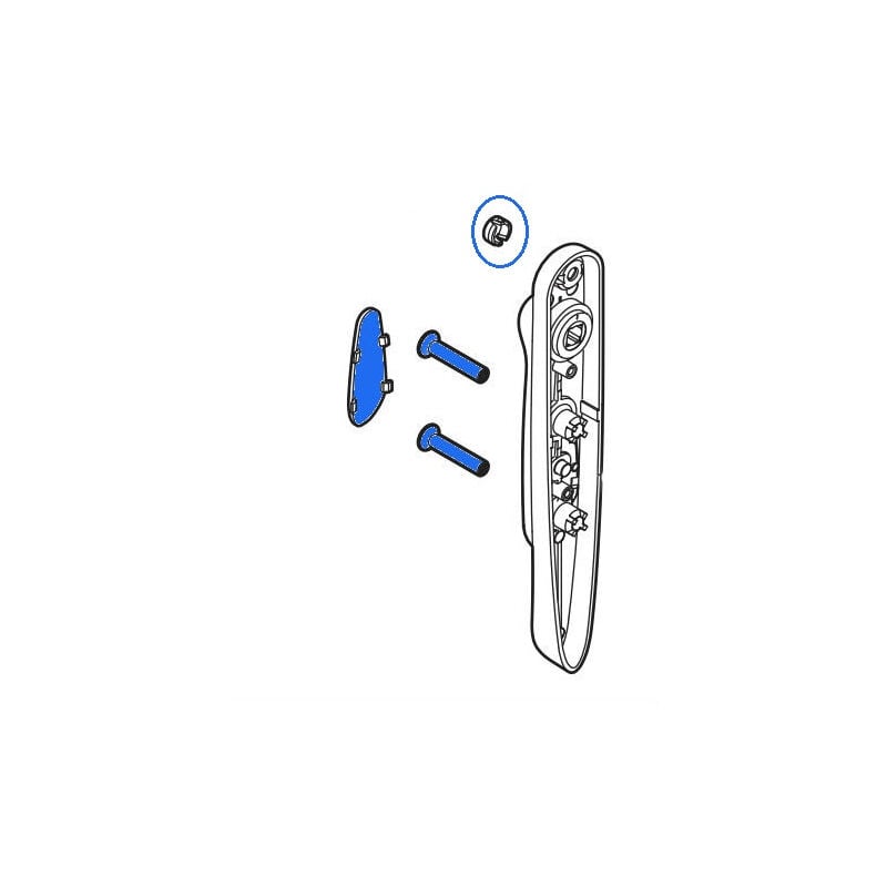 foto del prodotto kit di fissaggio doppio 5531 5510 2 viti 4x50 2 la croisee ds ds2624