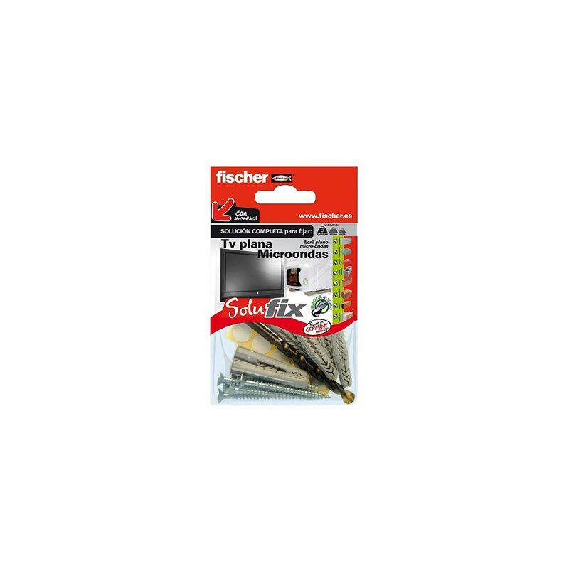 foto del prodotto kit di fissaggio solufix per flat tv microonde