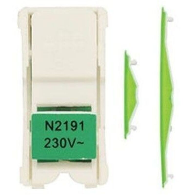 foto del prodotto kit di illuminazione a led per interruttore e pulsante niessen zenit n2191 vd